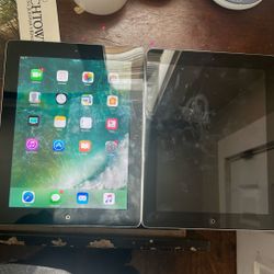 One Locked Ipad One Unlocked