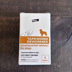 NIP-Elanco Tapeworm Dewormer For Dogs