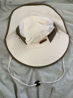 Outdoor Wide Brim Sun Hat with Chin Strap