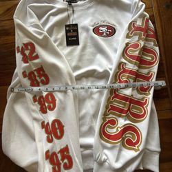 49er Collectible White XL Pullover