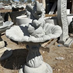 New Fountain Made Out Of Cement Perfect Gift 🎁 