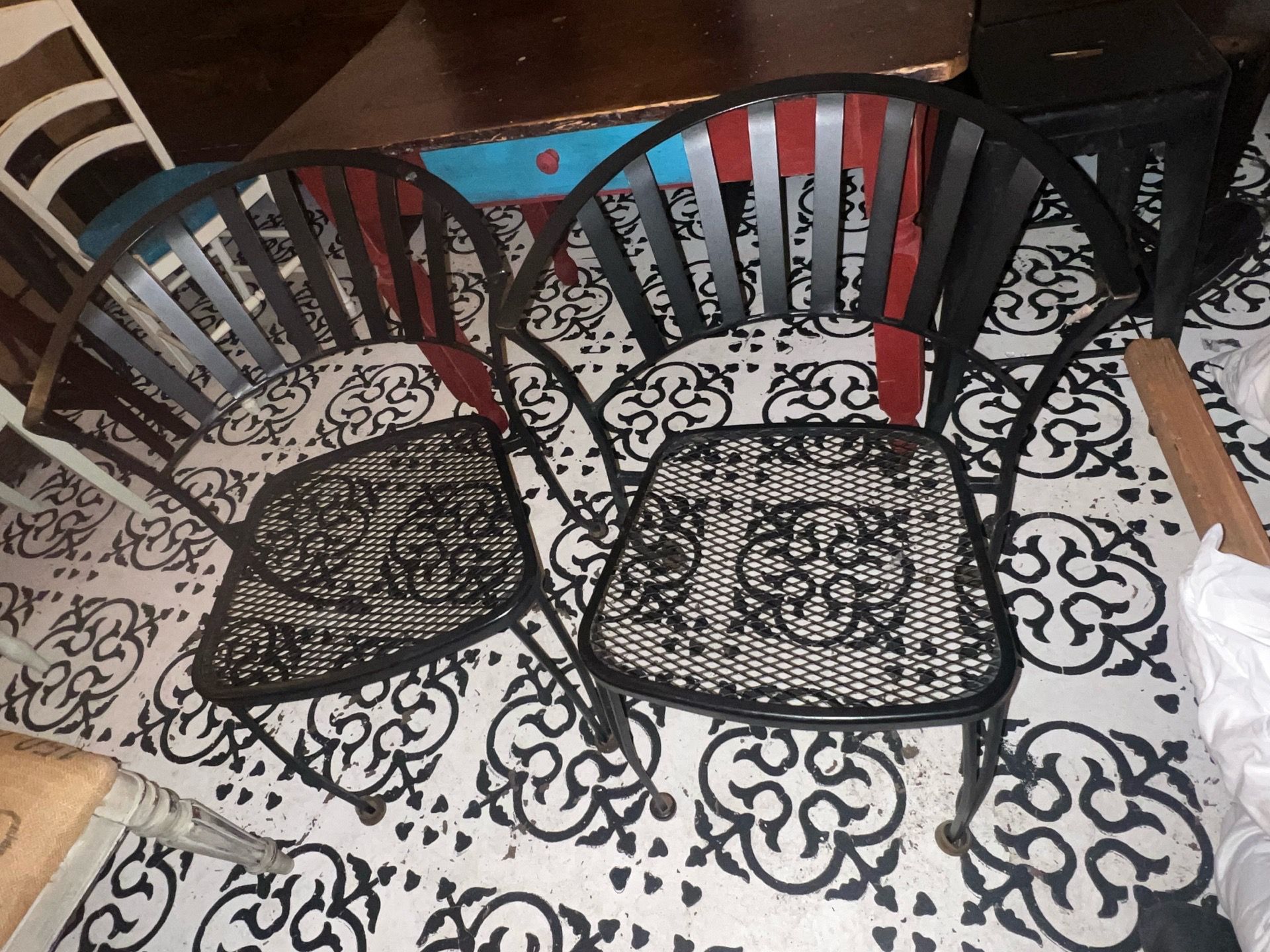 Patio chairs