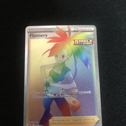 Flannery Pokémon  Trainer Card