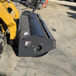 Skid Steer Roller Compactor Attachment