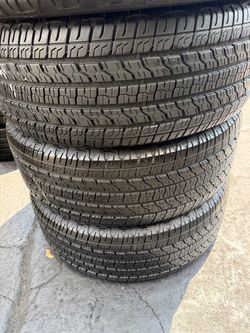 4 tires 255-65-17 Goodyear good condition $240 all four mounted and balanced