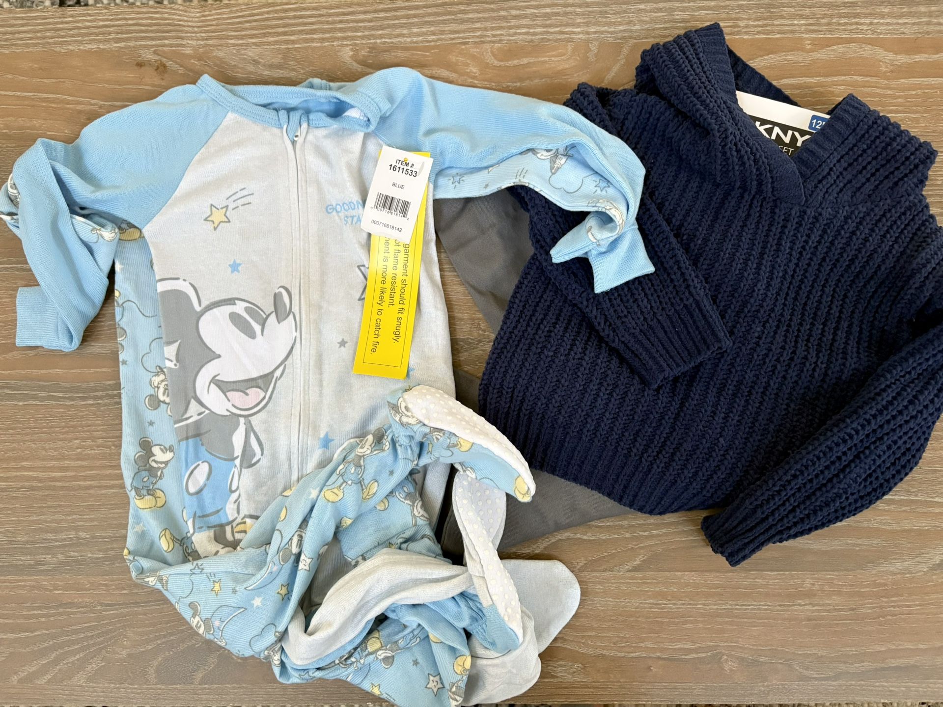 New With Tags 2 Disney Pjs + DKNY Outfit $20 For All