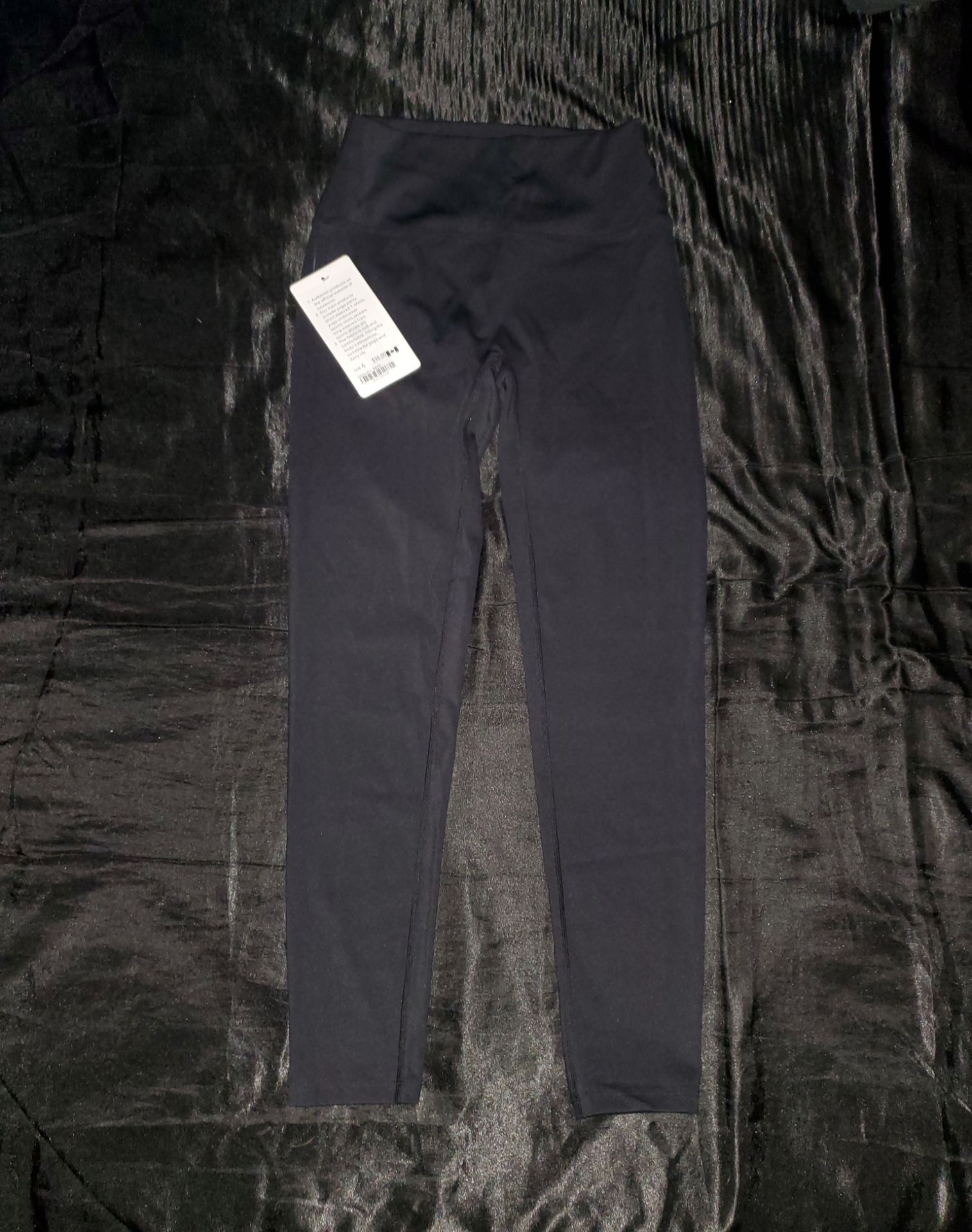 Lululemon High Rise Leggings, Black, Size 2