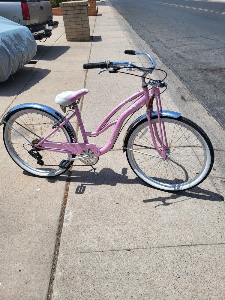 Ladies Schwinn Roxie Bike With A Springer Front End