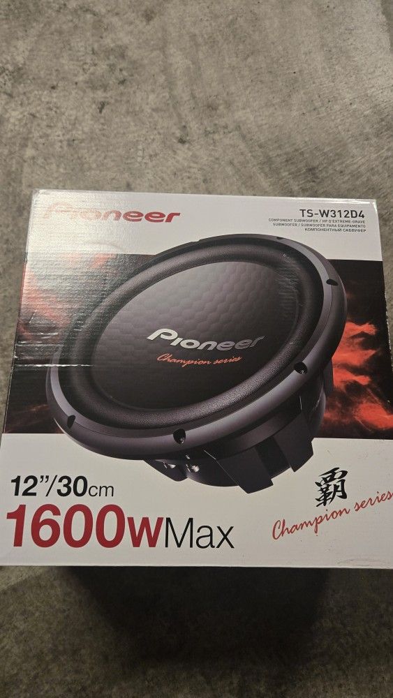 Pioneer 12 Subwoofer