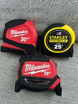 Tape measures for sale.