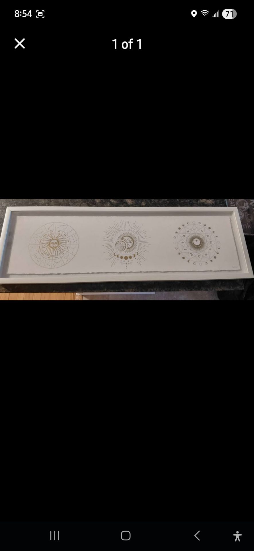 Celestial and zodiac picture