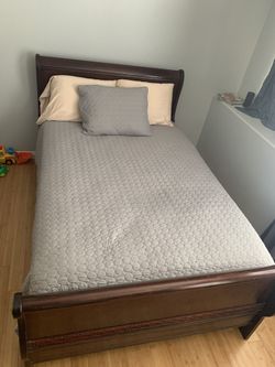 Full Matress And Bed frame 