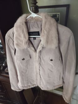 Wilson Women's Blush Pink Suede Jacket..like new