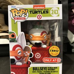 Funko Pop! Vinyl: Teenage Mutant Ninja Turtles - Bullseye in Ninja Mask with Mikey CHASE