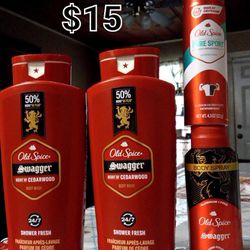Old Spice Bwash And Spray Deodorant