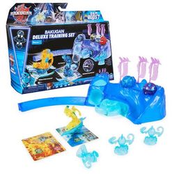 Bakugan Deluxe Training Playset with Special Attack Mantid, Dragonoid & Octogan
