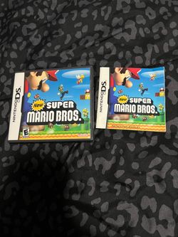 Nintendo DS new super Mario Bros case only no game $5
