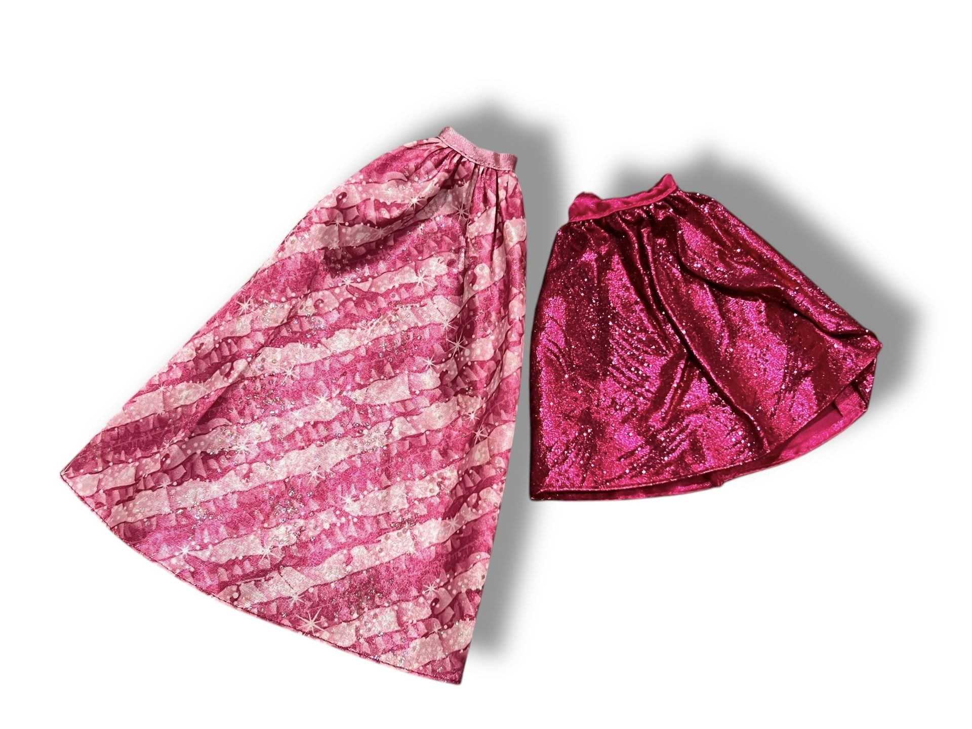 2013 Mattel Princess Mix and Match # X9440 Barbie Doll Skirts Only Hot Pink Pink