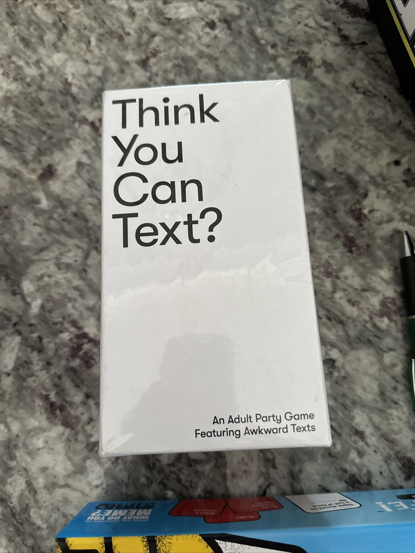 Brand New board Game: Think You Can Text?