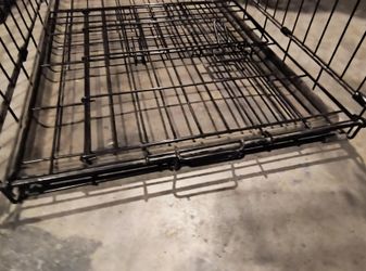 Black Wire Dog Crate