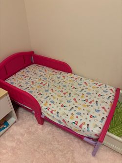 Toddler bed and mattress