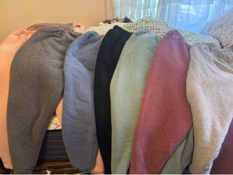 Sherpa lined sweat pants