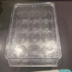 12 Egg Fridge Organizer / Egg Hooder 