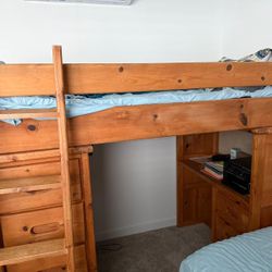Wood Bunk Bed
