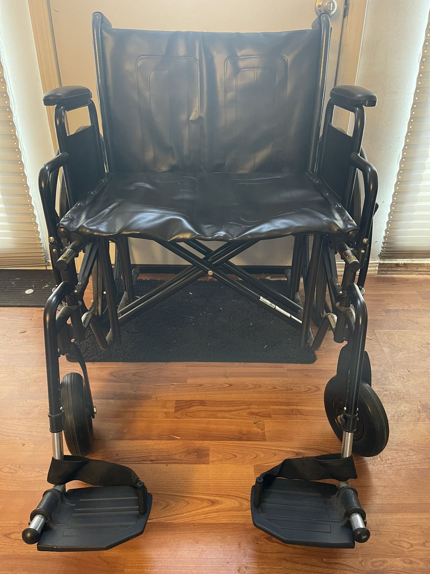 Heavy Duty Wheelchair. Basically Brand New.