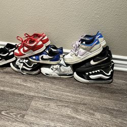 Nike Retro Jordan Vans Preschool And Grade School Bundle Sale