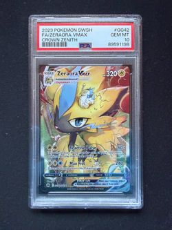 2023 Pokemon Crown Zenith SWSH Zeroara VMax GG42/GG70 PSA 10 Gem Mint