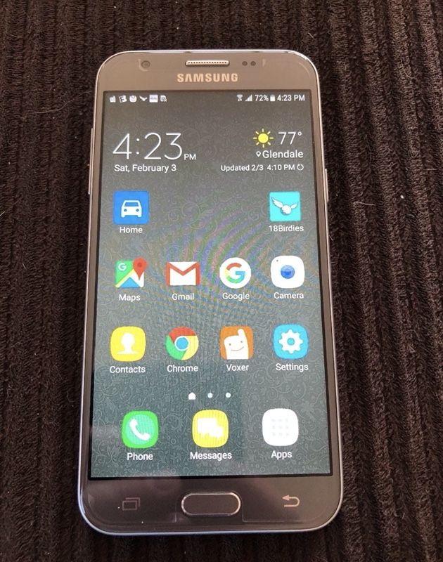 MINT CONDITION - Samsung Galaxy J3 2017 - SM-J327A - Silver AT&T