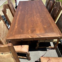 Western Dining Room Table