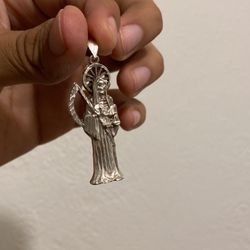 Santa Muerte Pendant 