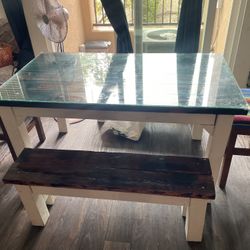 bench table