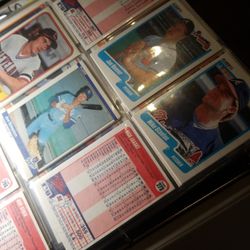 3 Albums Full Of Baseball Cards
