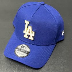 Los Angeles Dodgers Metal Logo A-Frame Hat