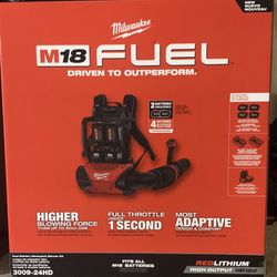 Milwaukee Backpack Blower