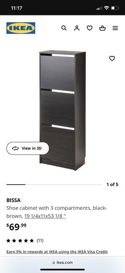 Shoe Storage Organizer IKEA Bissa