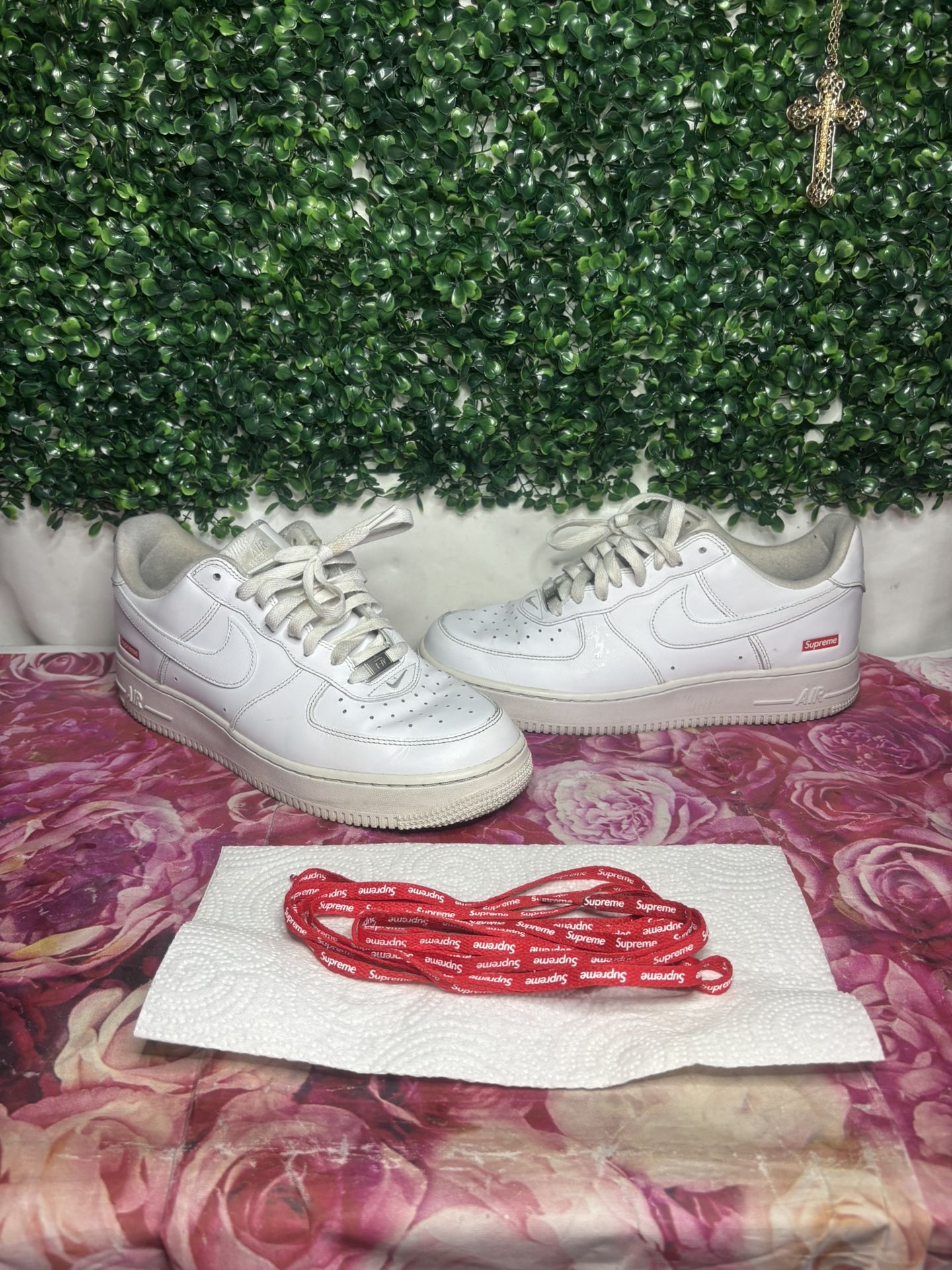 Nike X Supreme Air Force Ones