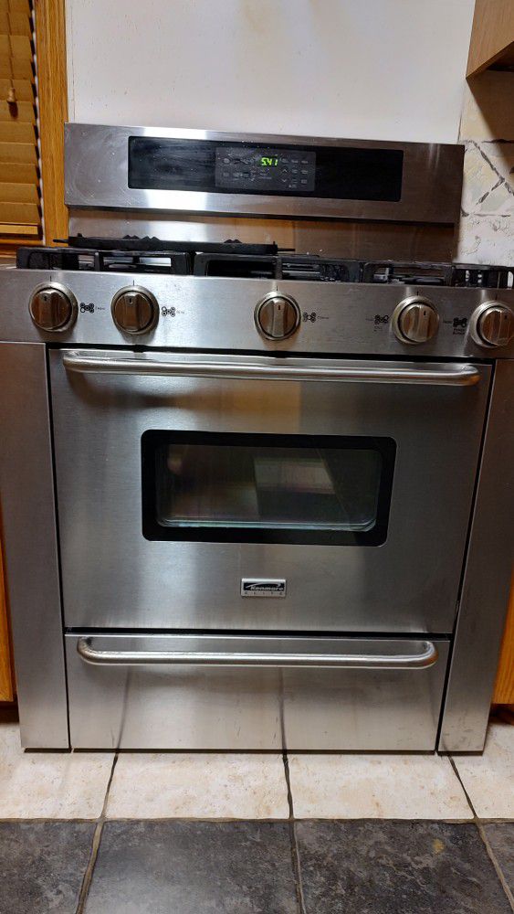 Kenmore 36" Stainless Steel Stove 