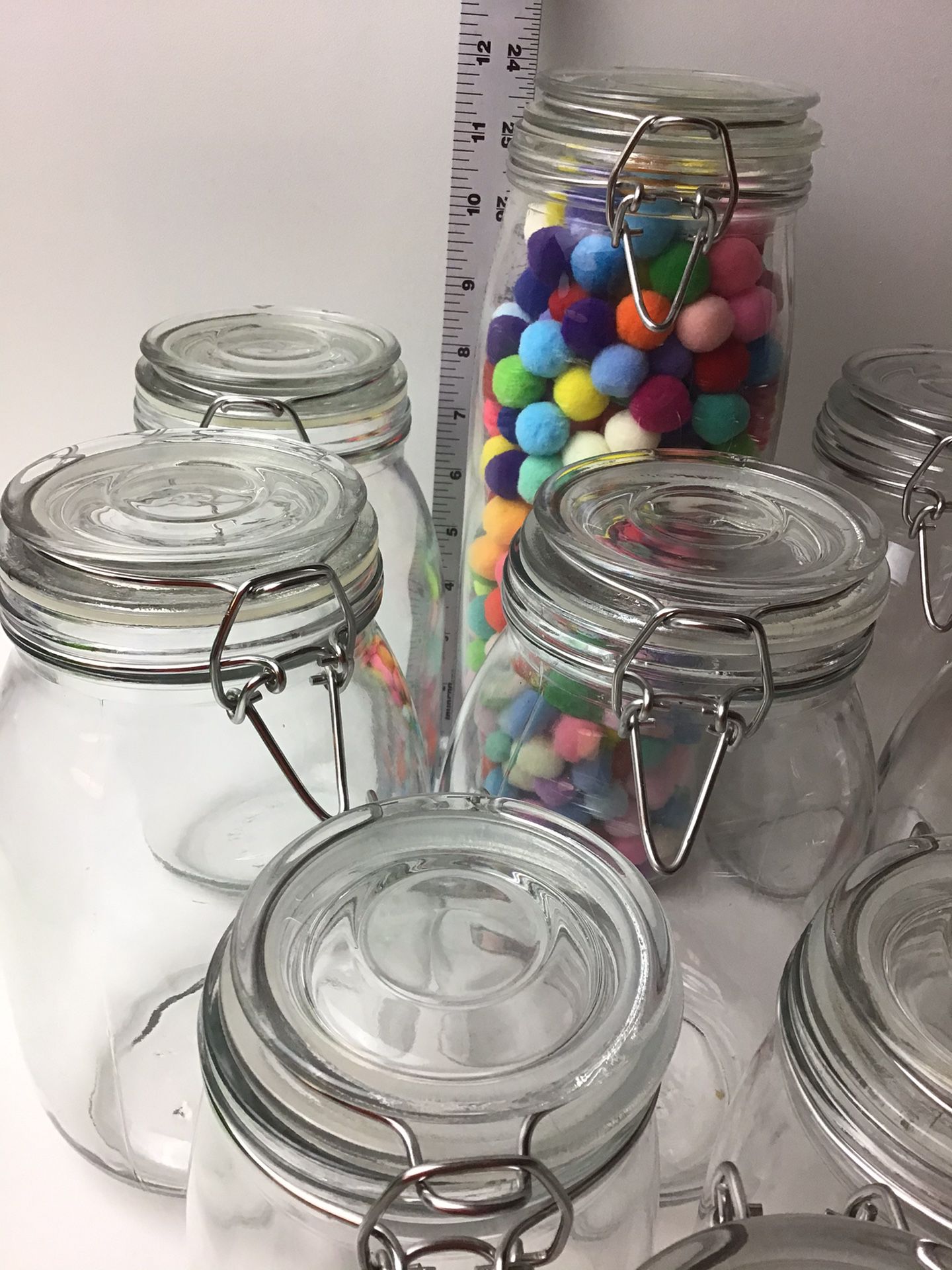 Mason Jar With Clamp Lid ( Can Sell Each Or All Together)