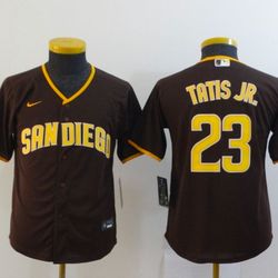 YOUTH SAN DIEGO PADRES STITCHED BASEBALL JERSEY