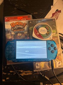 blue psp