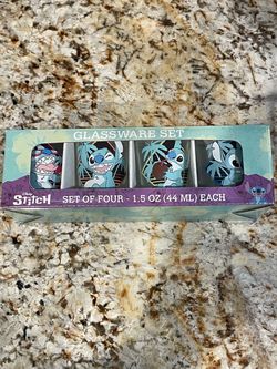 STITCH SHOT GLASS SET