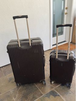 RIMOWA HARD SHELL, SPINNER LUGGAGE SET PREMIUM, GERMAN TRAVEL CASES