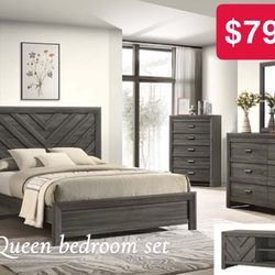 4 Pc Queen Bedroom Set 