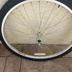 Front. & Back Mountain Bike Tires And Rims 