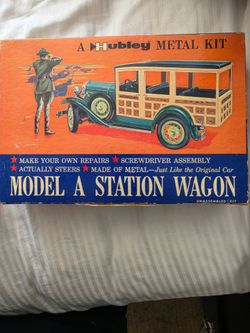 Hubley Model A Station Wagon Metal Kit