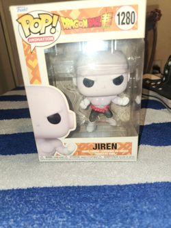 2 FUNCO POP FIGURES , ULTRA INSTINCT GOKU AND JIREN